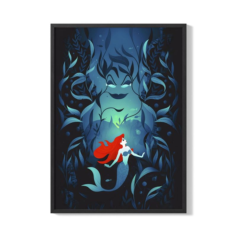 CREANGO - CUADRO POSTER LA SIRENITA DISNEY 33X43