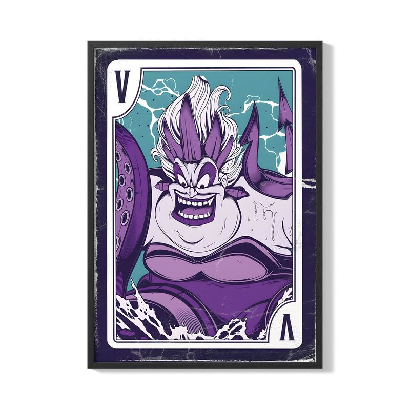 CREANGO - CUADRO POSTER URSULA LA SIRENITA 33X43