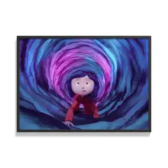 CREANGO - CUADRO POSTER CORALINE 33X43 DISEÑO 2