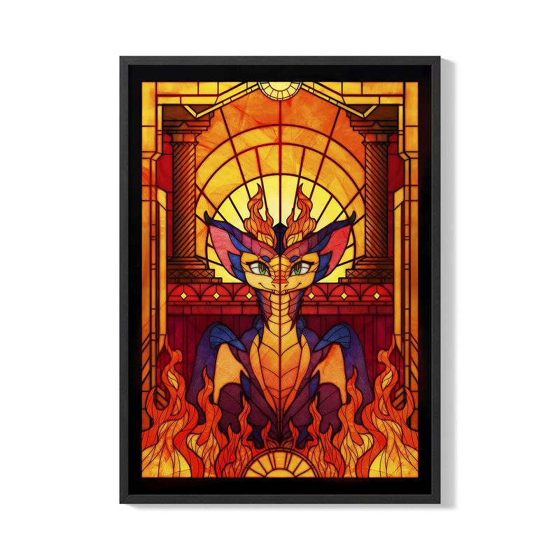 CREANGO - CUADRO POSTER LEAGUE OF LEGENDS SMOLDER 33X43
