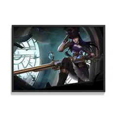 CREANGO - CUADRO POSTER LEAGUE OF LEGENDS CAITLYN KIRAMMAN 33X43