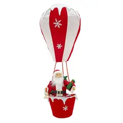 PAPA EN RODAJE - Globo aerostatico navidad viejo pascuero 110cm