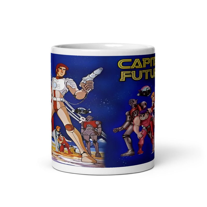 TODO CALZA2 - Taza 11 Oz Estampado Anime Capitán Futuro