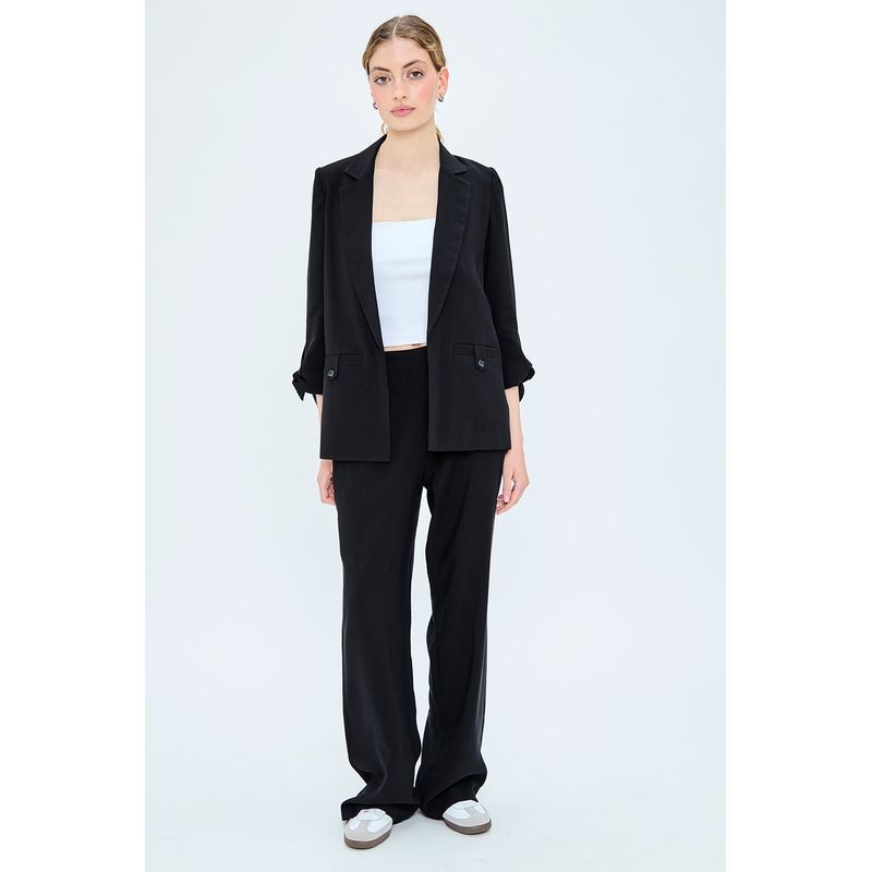 IO - Blazer Negro Mujer Io