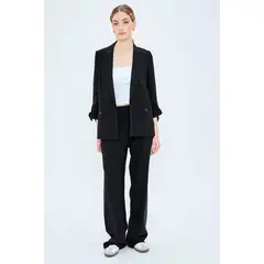 IO - Blazer Liso Negro