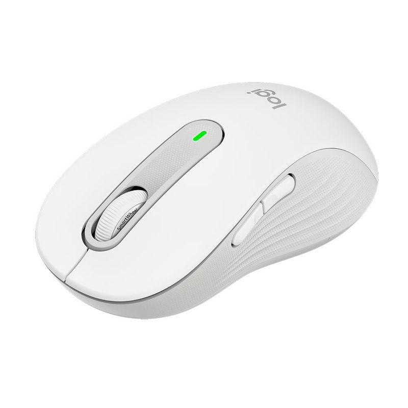 LOGITECH - 910-006233 MOUSE LOGITECH M650 L WHITE - Blanco