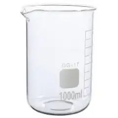 DIVINA - Vaso precipitado de vídrio graduado de 1000 ml