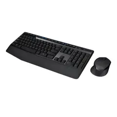 LOGITECH - Combo de Teclado y Mouse MK345 inalámbrico Negro