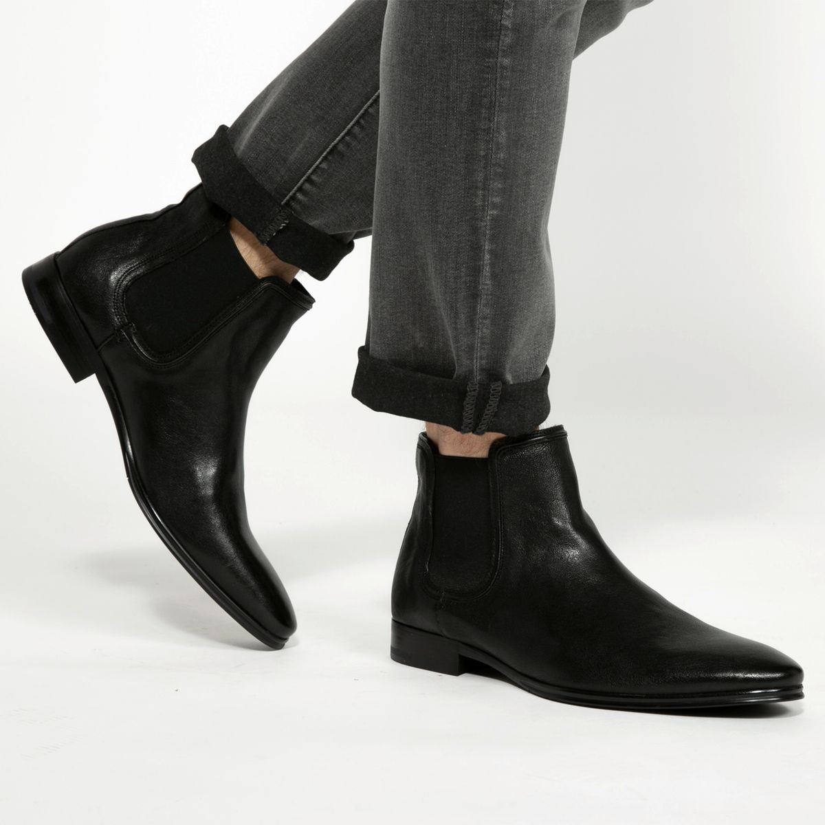 ALDO - Aldo Botín Hombre Cuero Negro