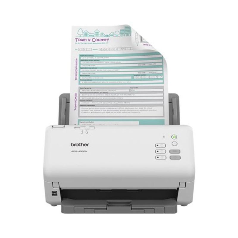BROTHER - Escáner Brother ADS-4300N alimentador automático