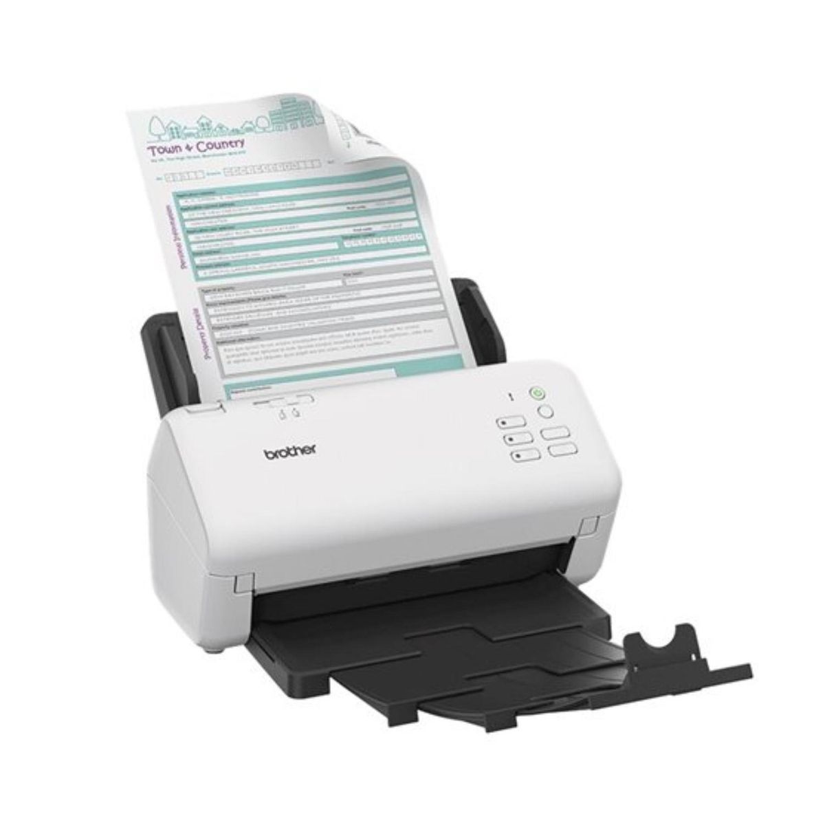 BROTHER - Escáner Brother ADS-4300N alimentador automático