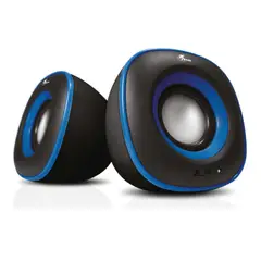 XTECH - Altavoz de 2 vías XTS-115BL Azul Negro Alámbrico 6 W