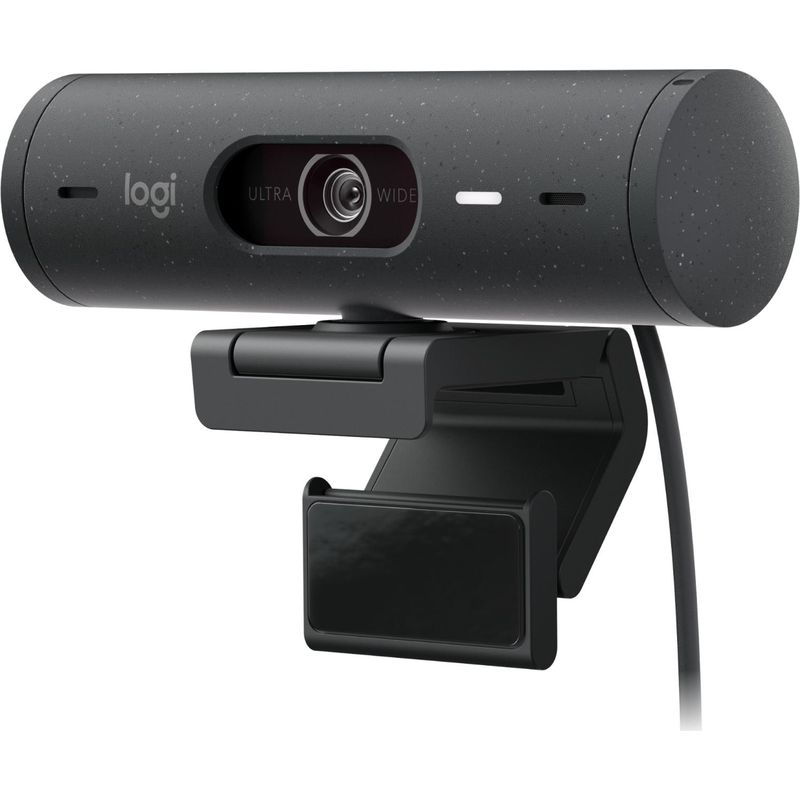 LOGITECH - Cámara Web Logitech Brio 500 4MP USB-C Grafito