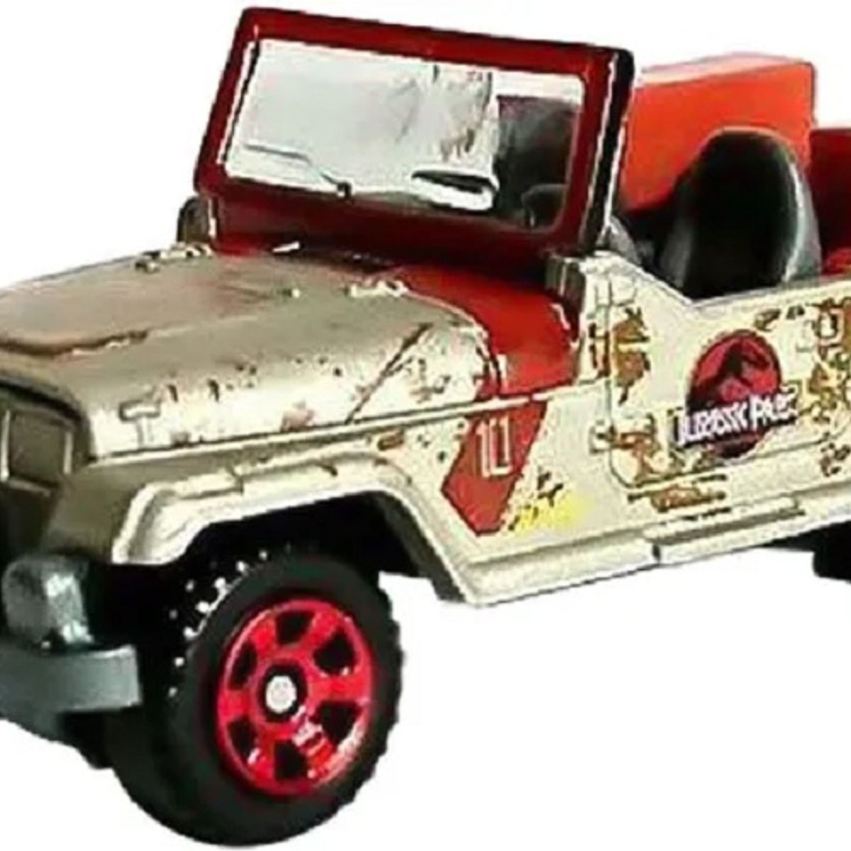 JURASSIC WORLD - Jeep Wrangler Jurassic World Matchbox auto coleccion