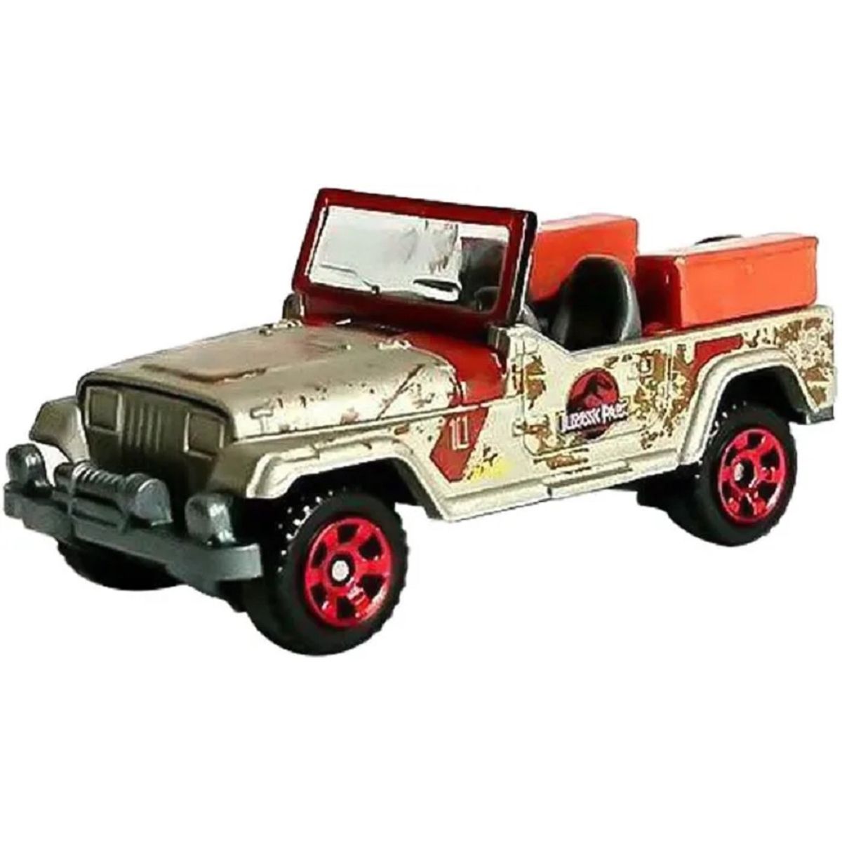 JURASSIC WORLD - Jeep Wrangler Jurassic World Matchbox auto coleccion