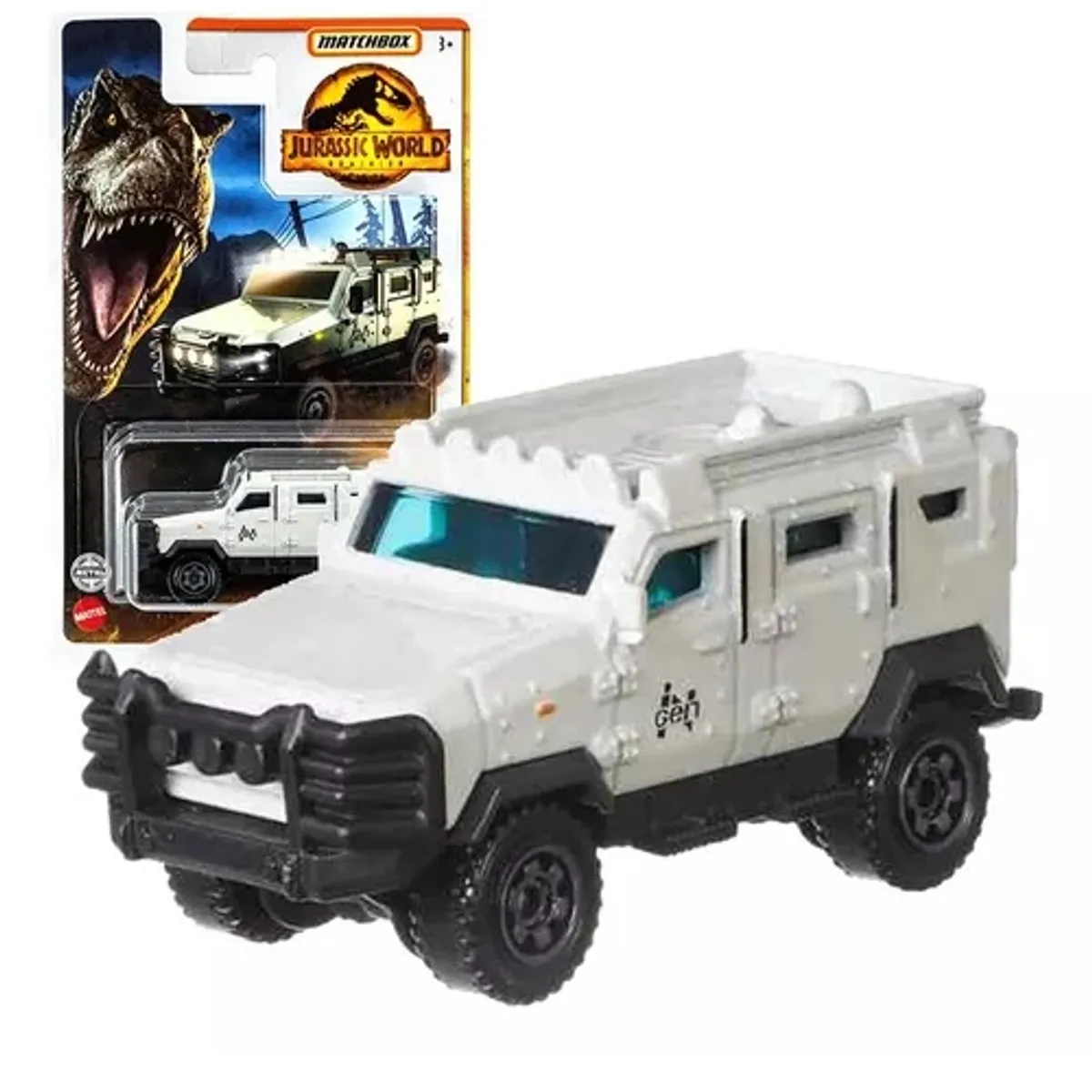 JURASSIC WORLD - Textron tiger  Jurassic  World Matchbox auto coleccion