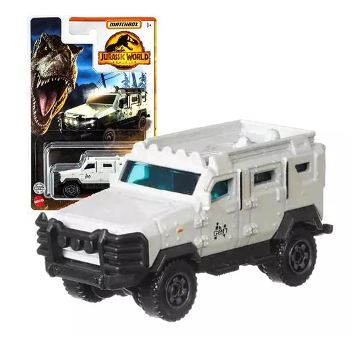 JURASSIC WORLD - Textron tiger  Jurassic  World Matchbox auto coleccion