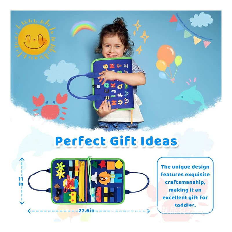 GENERICO - Tablero De Aprendizaje Didáctico Juguetes Para Niños