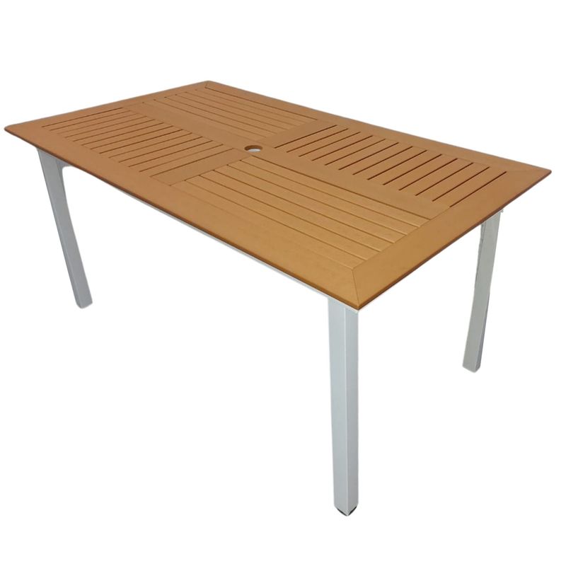 GENERICO - Juego De Comedor exteriores Marrón silla plegable Terraza Restaurante