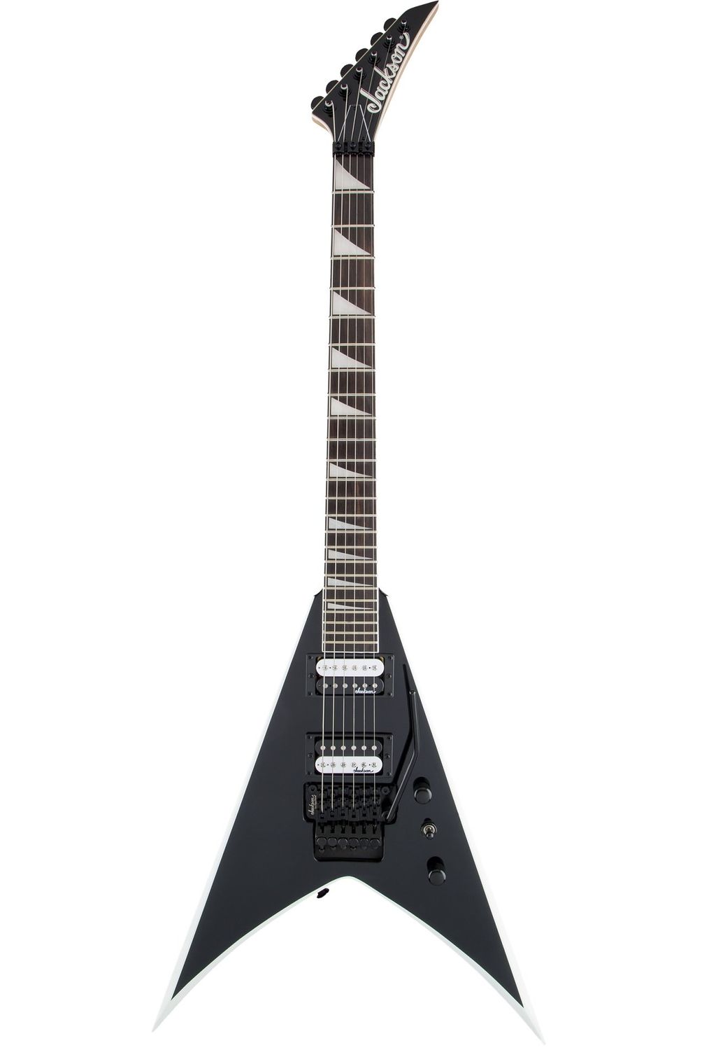 JACKSON Guitarra Eléctrica Jackson King V JS32 Negro con bordes