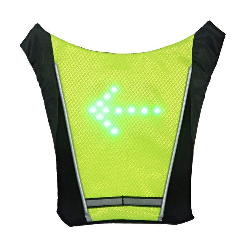 MOVI - CHALECO SEÑALIZADOR LED PARA SCOOTER Y BICICLETAS