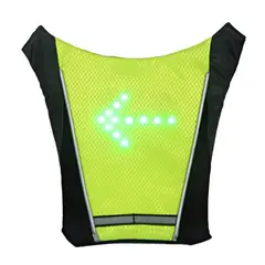 MOVI - CHALECO SEÑALIZADOR LED PARA SCOOTER Y BICICLETAS