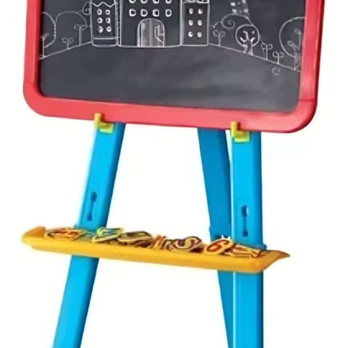 OEM - Pizarra 2 en 1 Infantil Superficie para Pintar y Dibujar