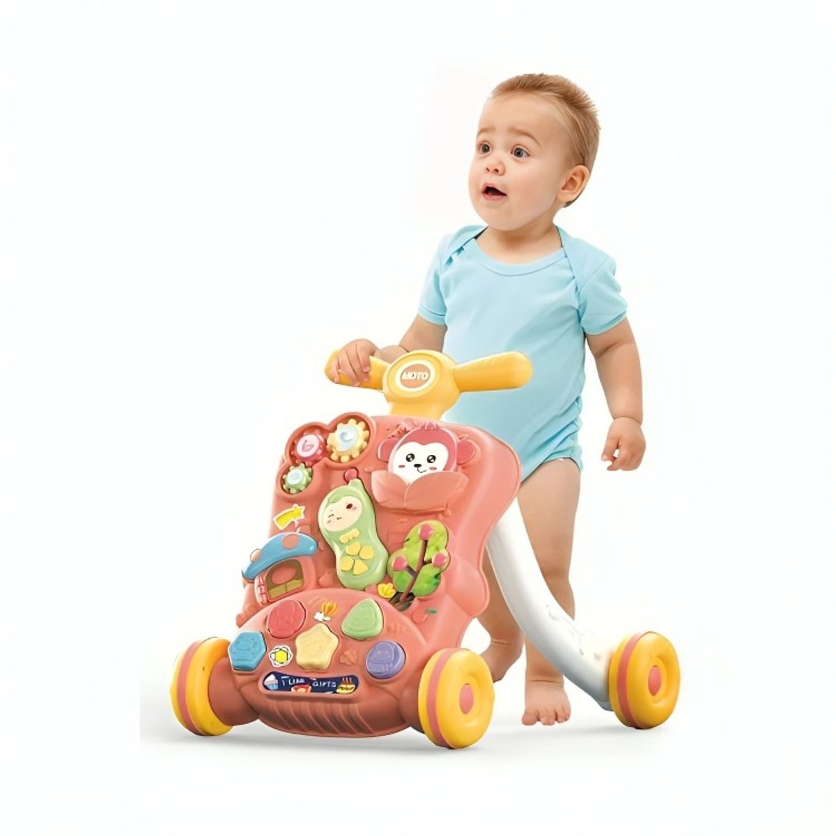 OEM - Caminador para Bebé Bandeja de Actividades y Juguetes