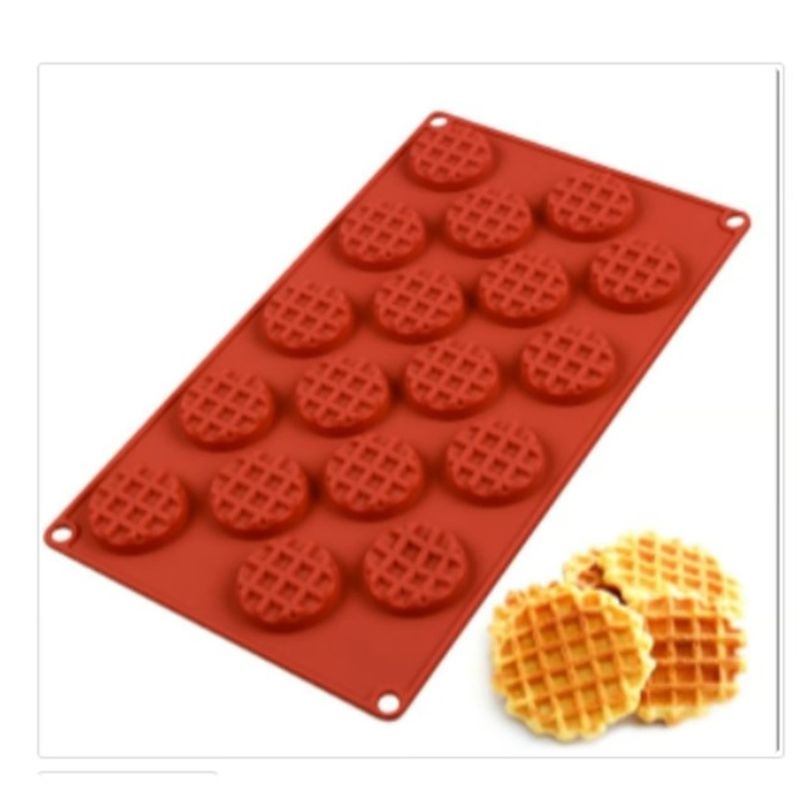 GENERICO - Molde De Silicona Molde Forma Wafles