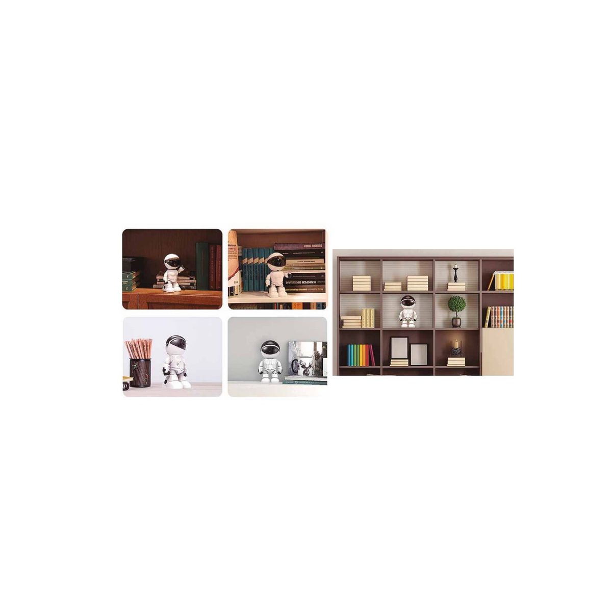 GENERICO - Cámara De Seguridad Diseño Robot Full Hd Wifi - SC