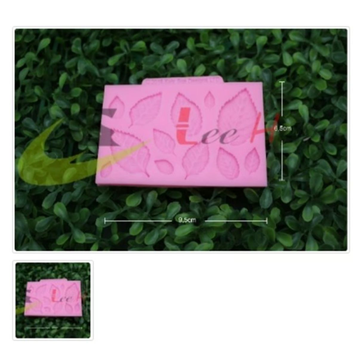 GENERICO - Molde De Hojas Para Fondant Silicona Reposteria