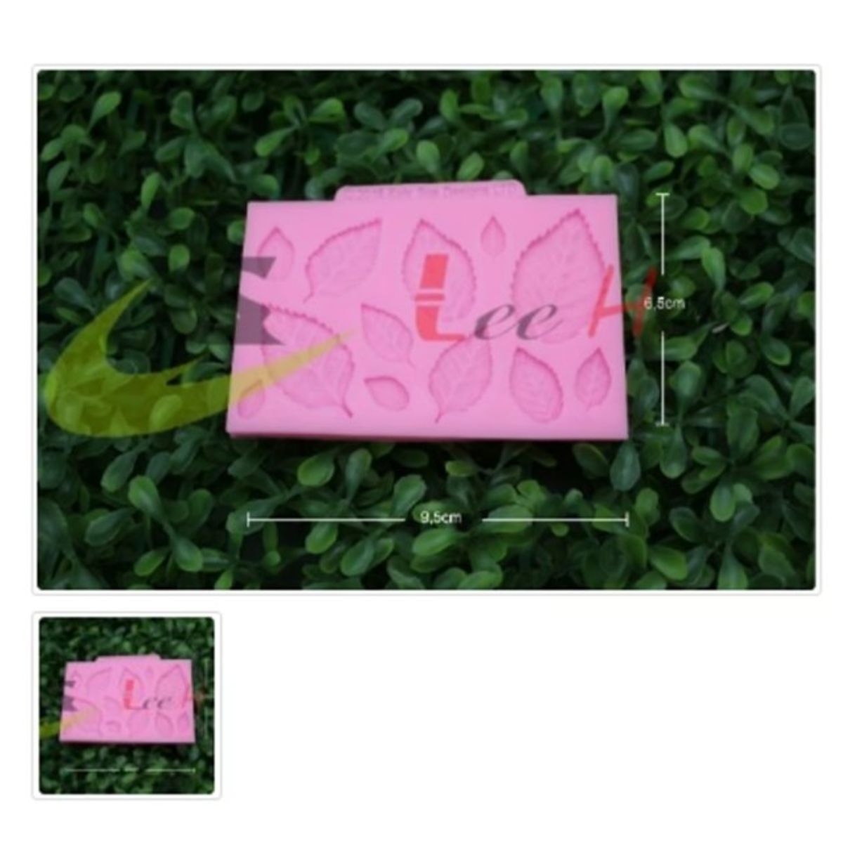 GENERICO - Molde De Hojas Para Fondant Silicona Reposteria