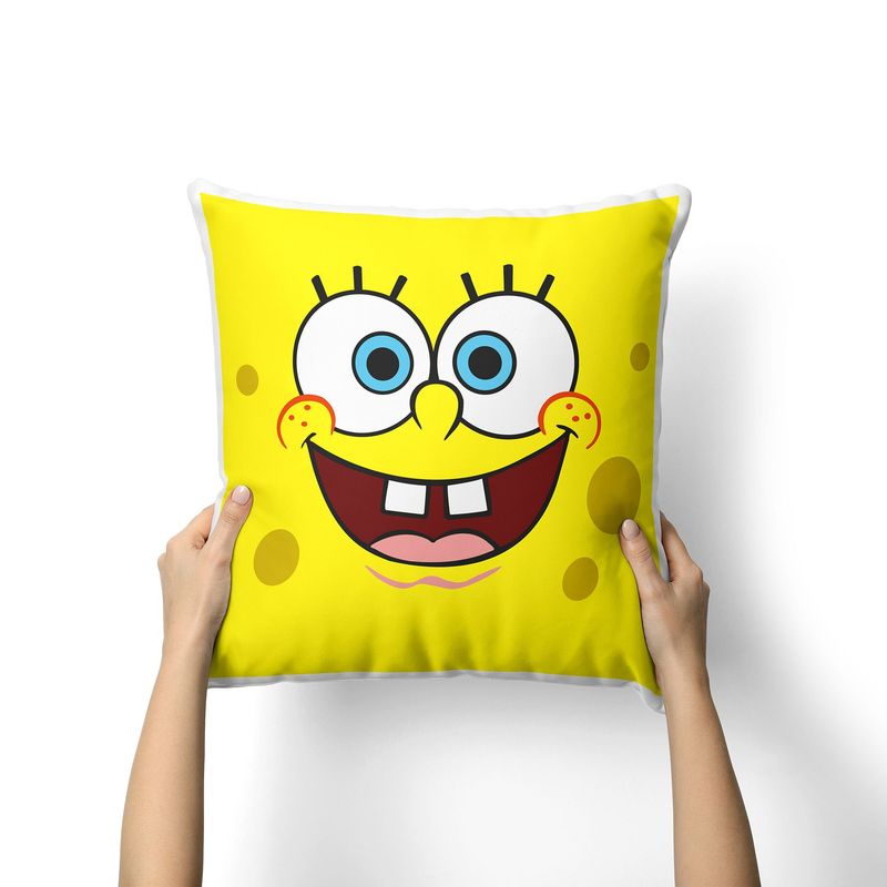 CREANGO - COJIN 40X40CM BOB ESPONJA