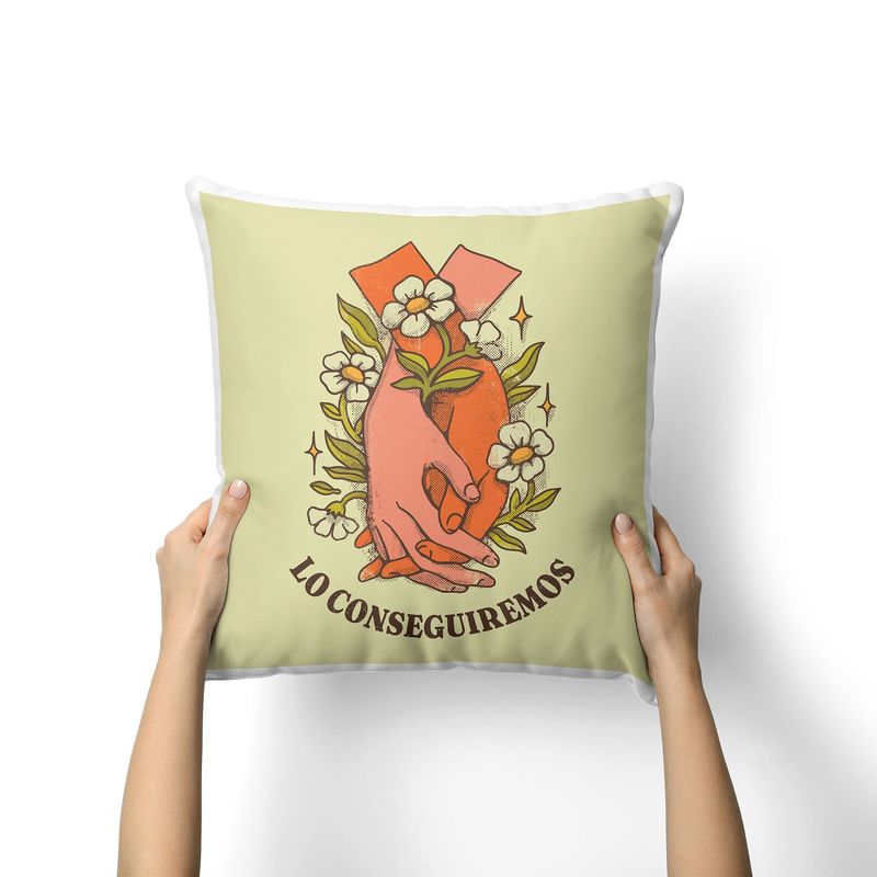 CREANGO - COJIN DECORATIVO LO CONSEGUIREMOS