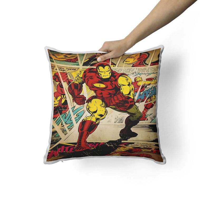 CREANGO - COJIN DECORATIVO IRON MAN MARVEL COMIC