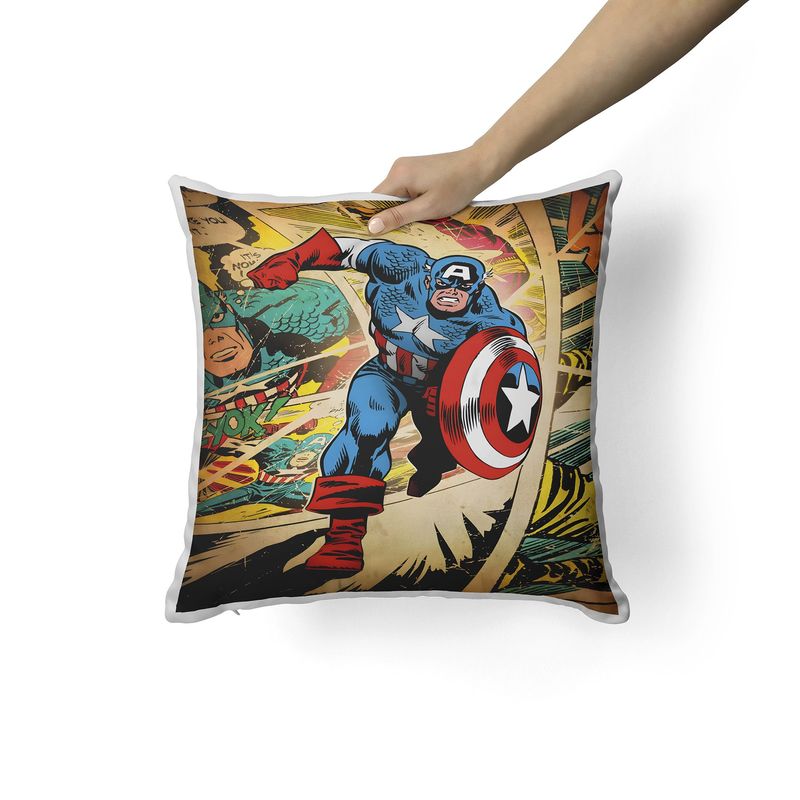 CREANGO - COJIN DECORATIVO IRON MAN MARVEL COMIC