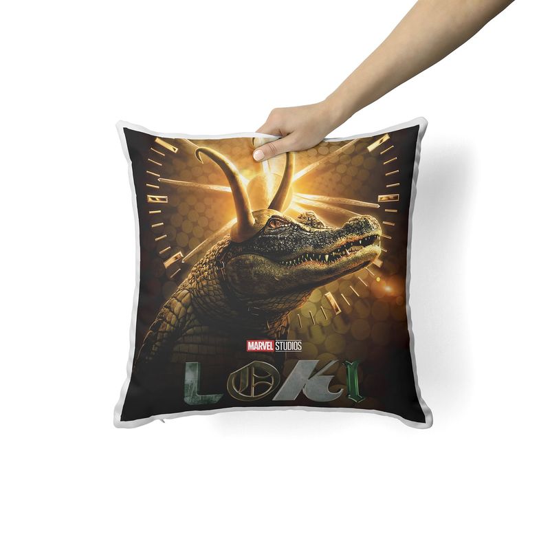 CREANGO - COJIN DECORATIVO LOKI COCODRILO