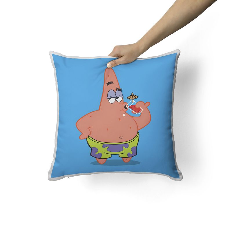 CREANGO - COJIN DECORATIVO PATRICIO ESTRELLA BOB ESPONJA