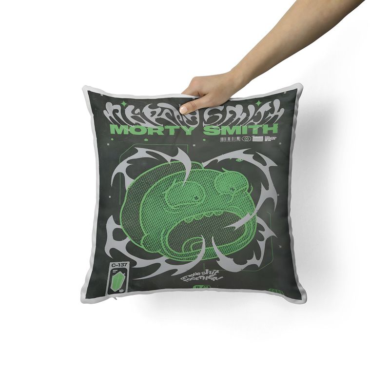 CREANGO - COJIN DECORATIVO RICK AND MORTY DISEÑO 2