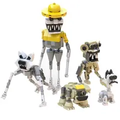 GENERICO - Set De Bloques Zoonomaly Gran Tamaño Para Construir