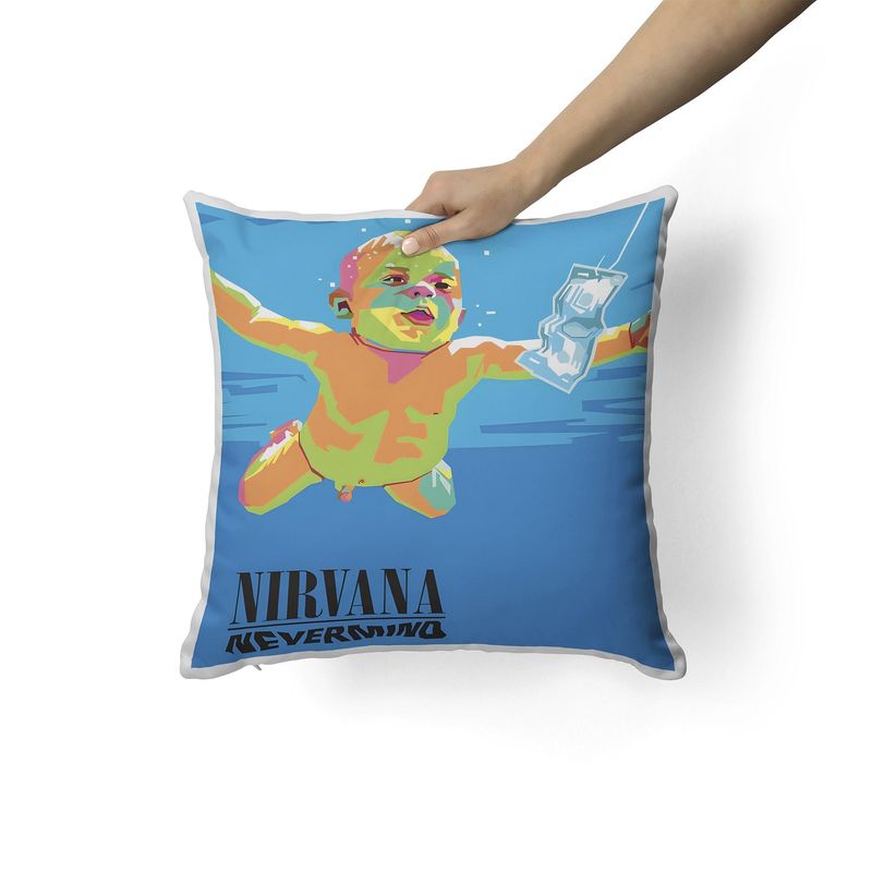 CREANGO - COJIN DECORATIVO NIRVANA NEVERMIND