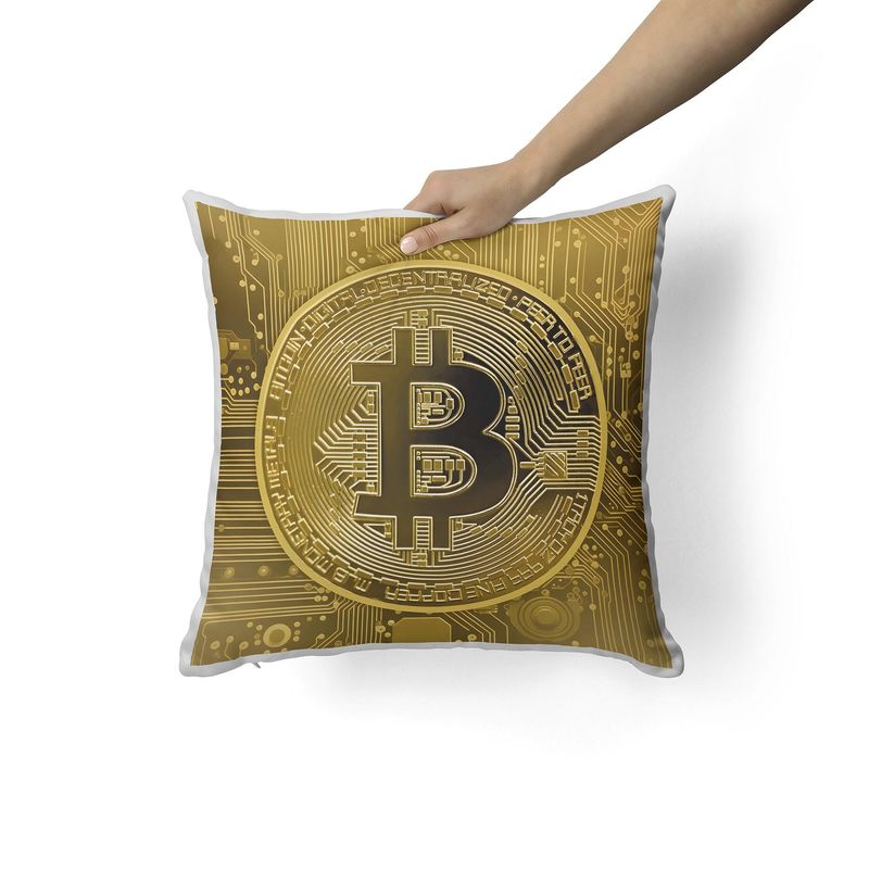 CREANGO - COJIN DECORATIVO BIT COIN