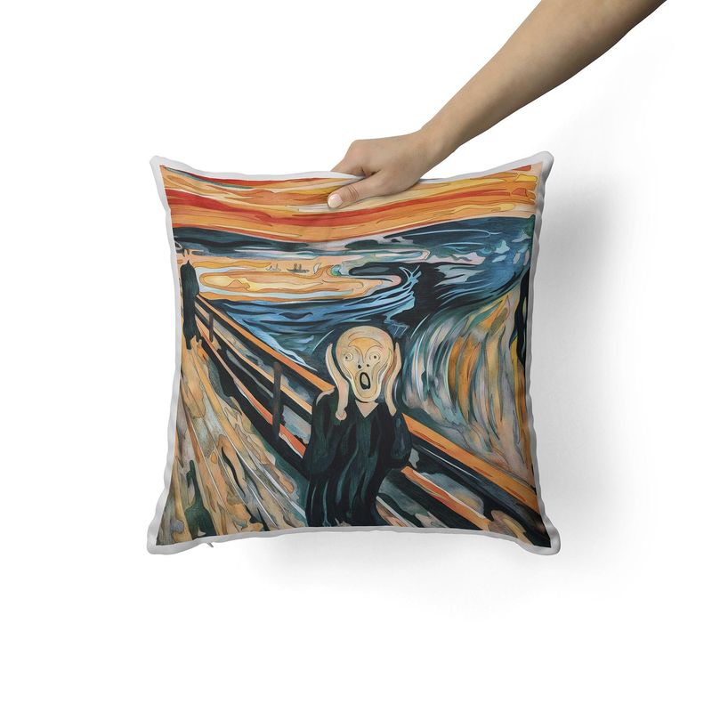 CREANGO - COJIN DECORATIVO EL GRITO PINTURA