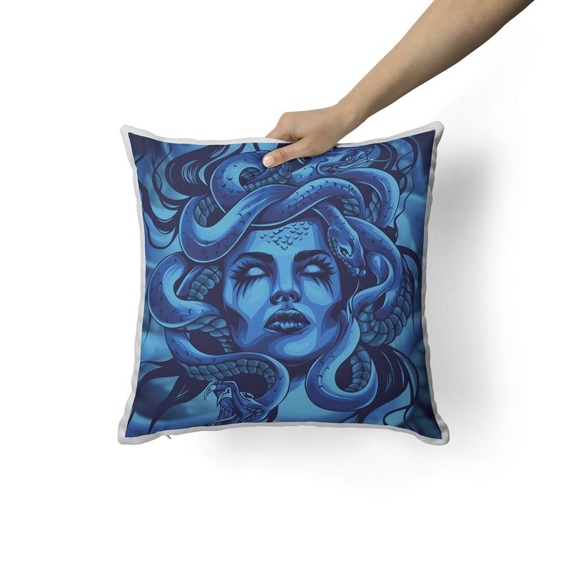 CREANGO - COJIN DECORATIVO MEDUSA MITOLOGIA GRIEGA