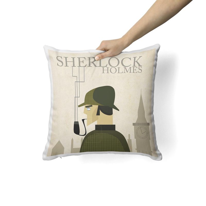 CREANGO - COJIN DECORATIVO SHERLOCK HOLMES