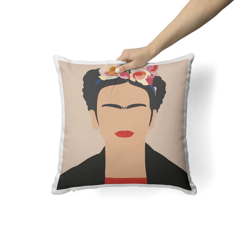 CREANGO - COJIN DECORATIVO FRIDA KAHLO DISEÑO 2