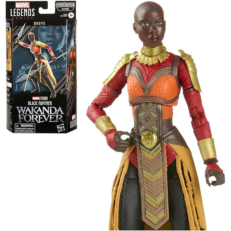 HASBRO - Marvel Legends Black Panther Wakanda Forever Okoye Original