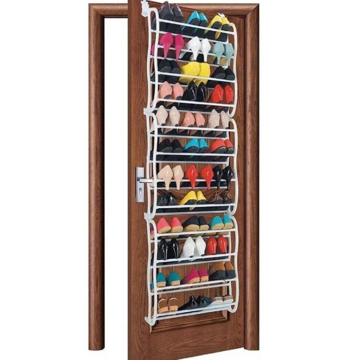 GENERICO - Zapatero Organizador Porta Zapatos Armable Puerta Colgante
