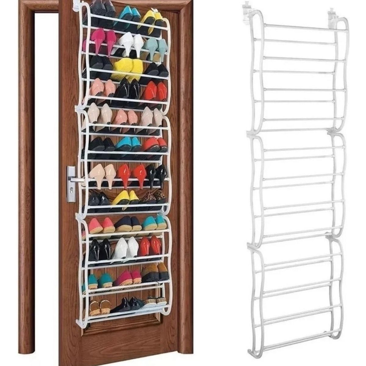 GENERICO - Zapatero Organizador Porta Zapatos Armable Puerta Colgante