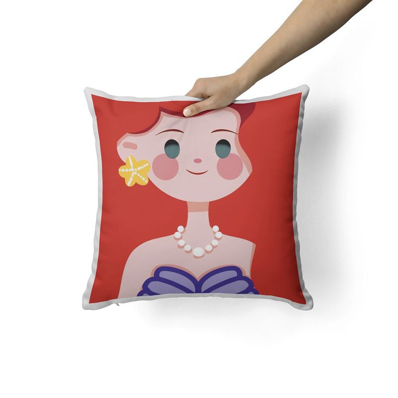 CREANGO - COJIN DECORATIVO LA SIRENITA DISNEY